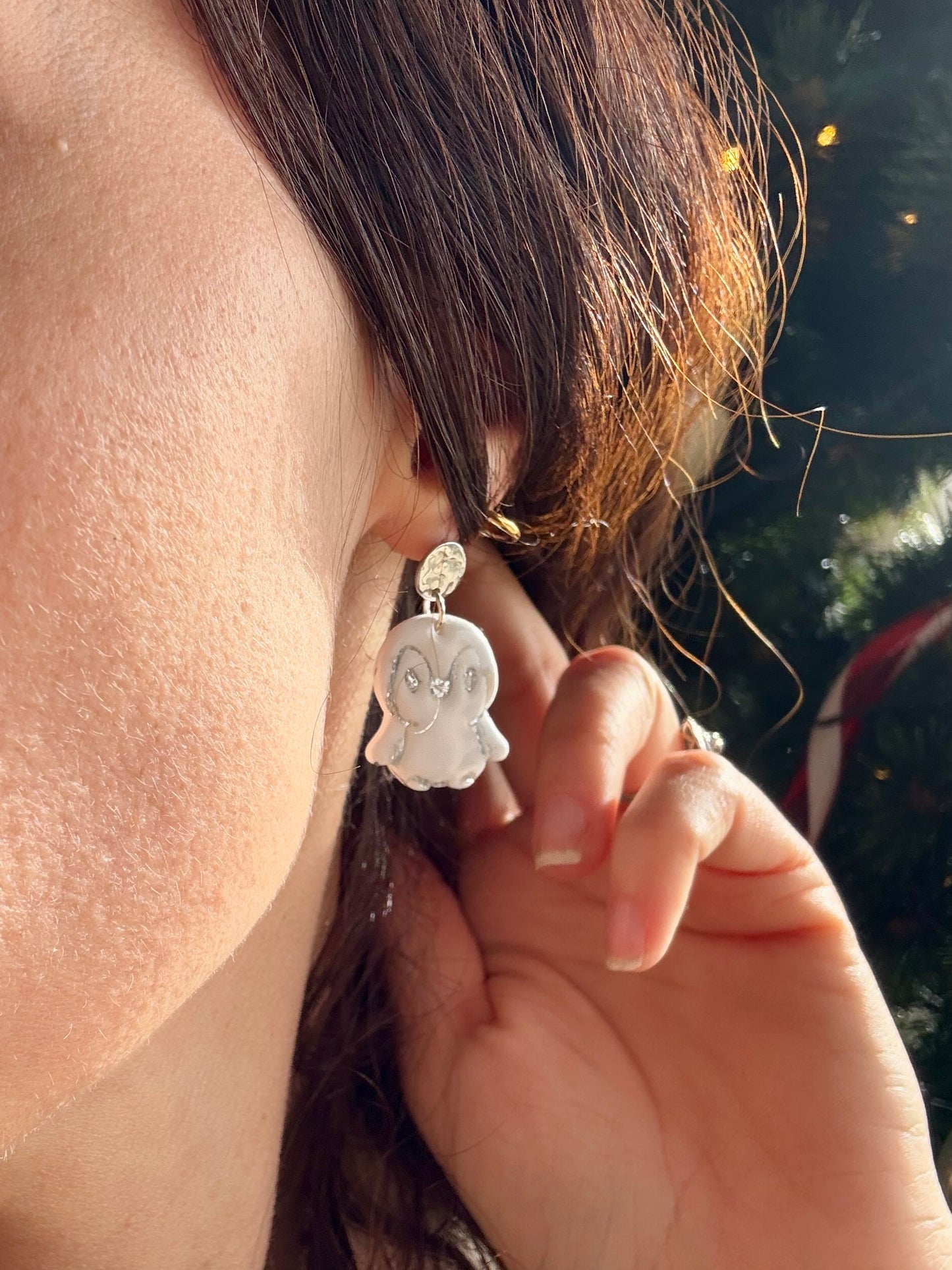 Boucles d'oreilles NOVA - Black & White