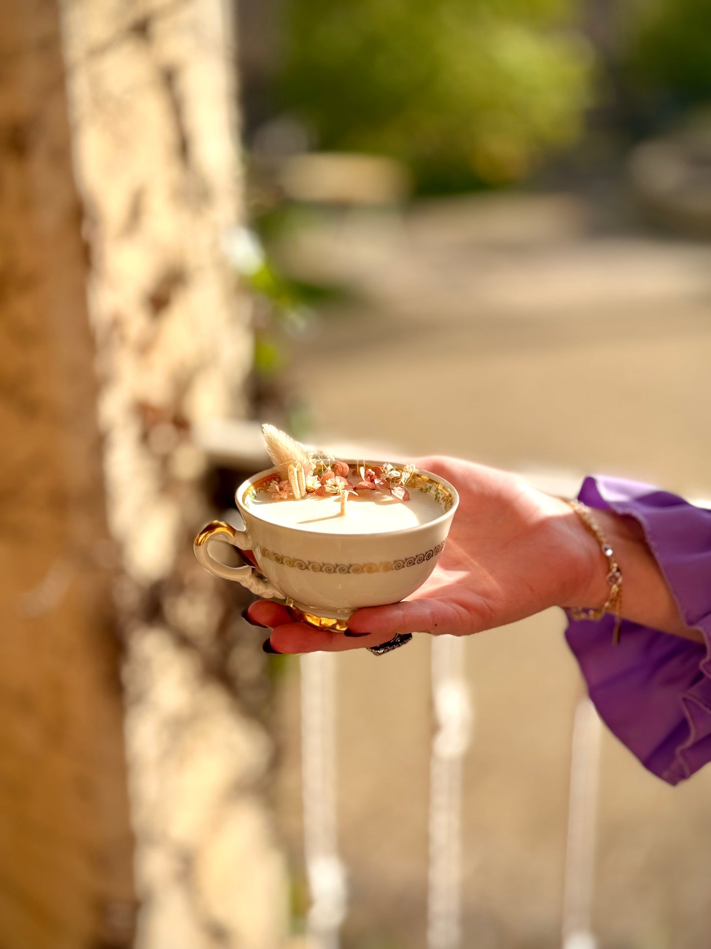 Bougie Fleurie LES PRÉCIEUSES