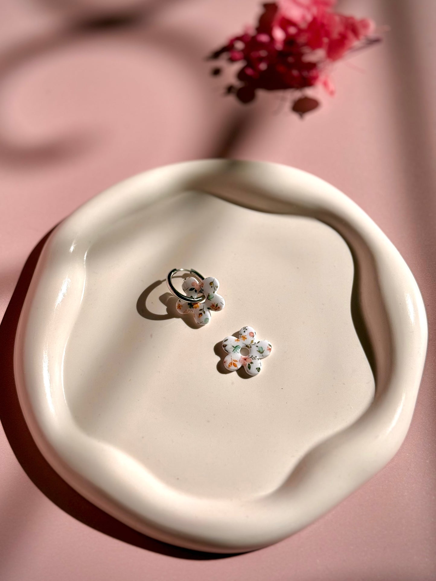 Pampilles Interchangeables Fleuries colorées