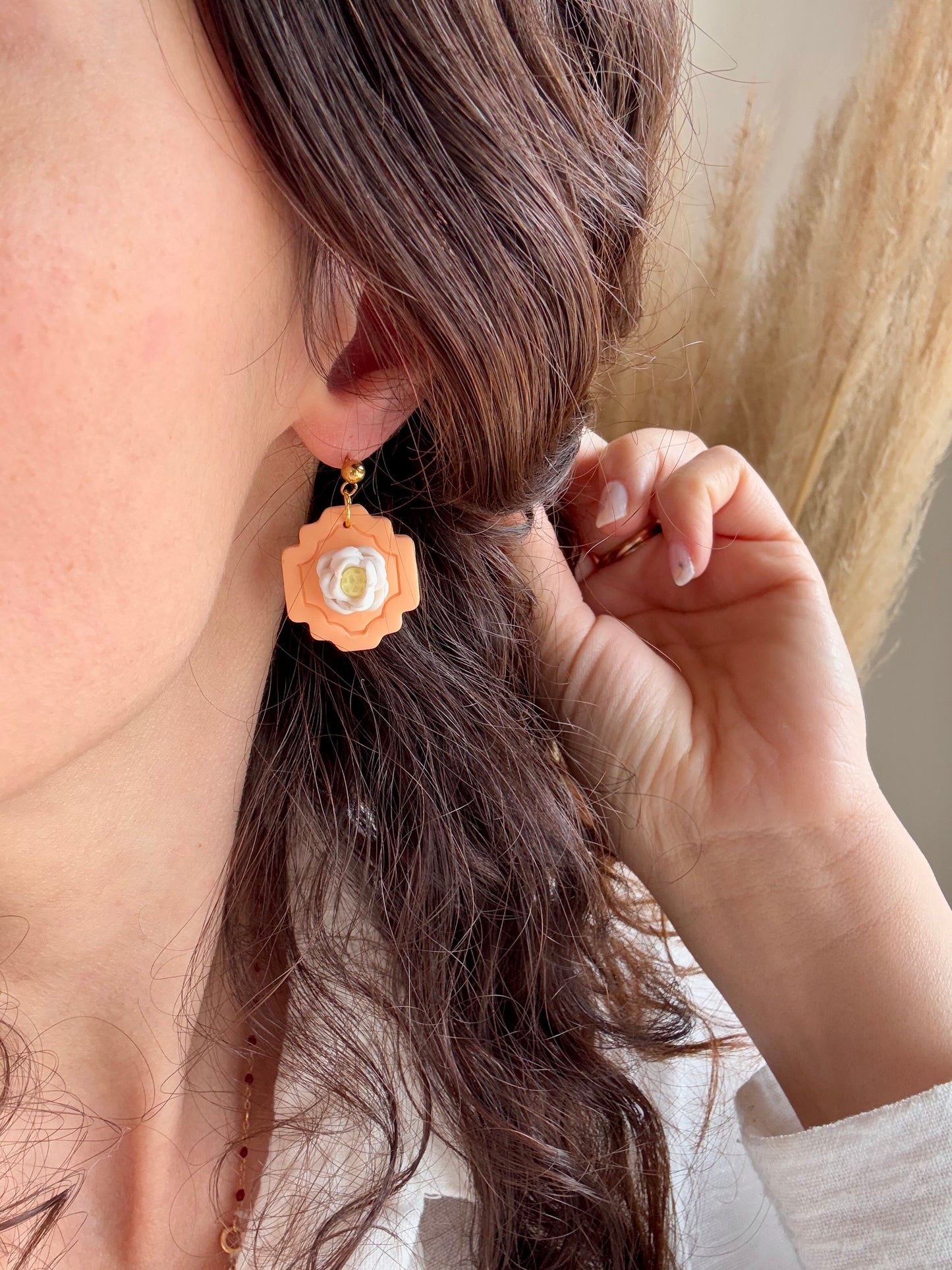 Boucles d'oreilles FLORA