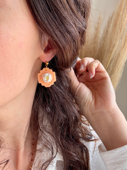 Boucles d'oreilles FLORA