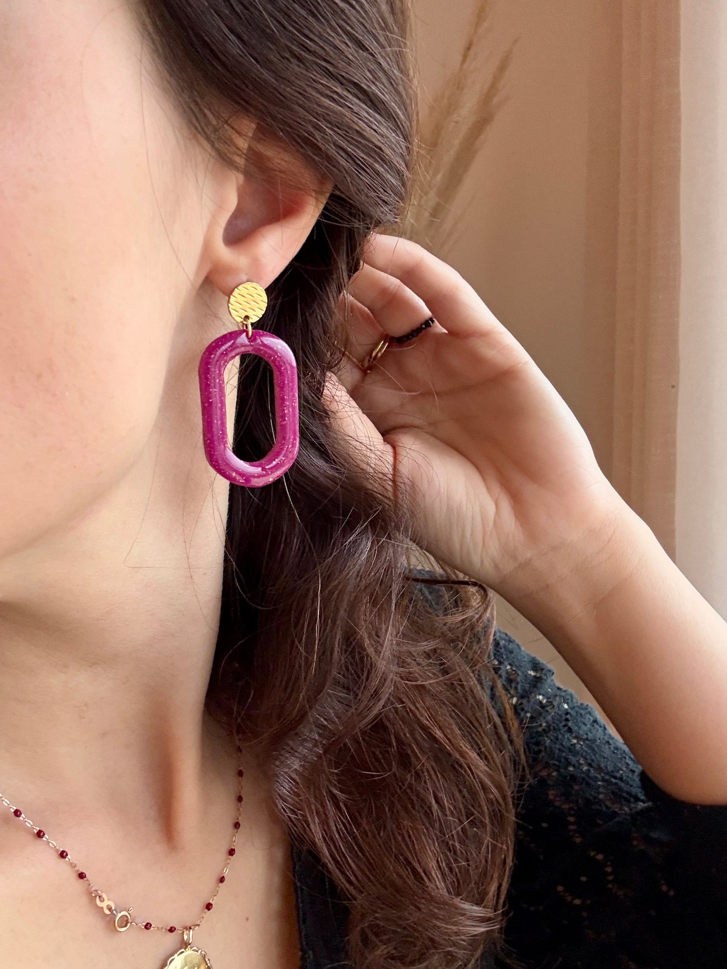 Boucles d'oreilles YUMI