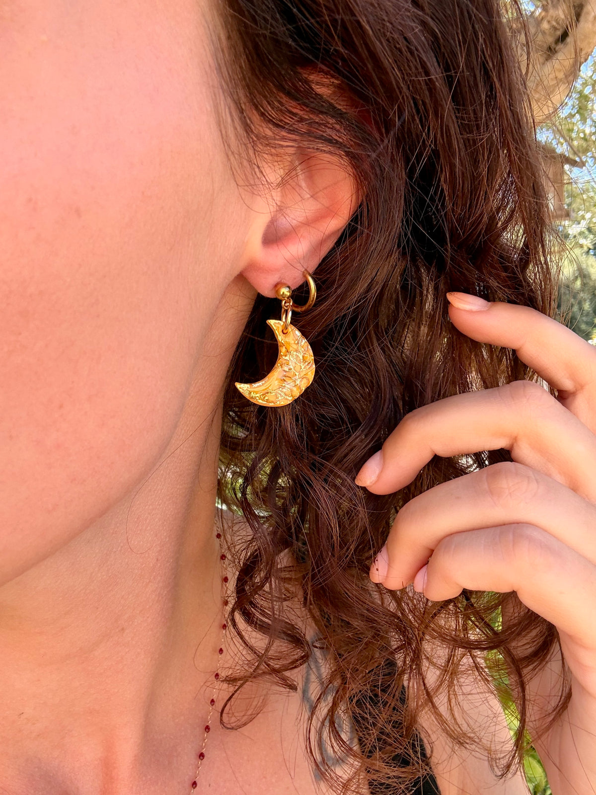 Boucles d'oreilles LUNA