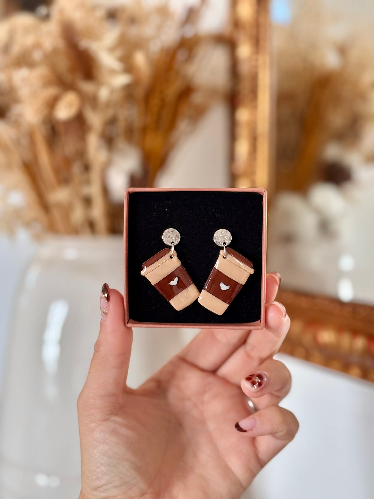 Boucles d'oreilles MUG