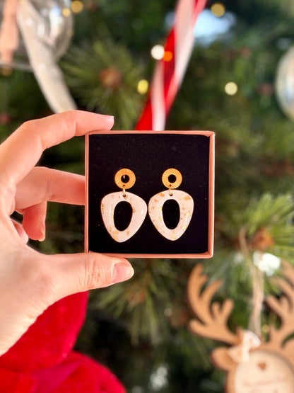 Boucles d'oreilles ALBA - Black & White