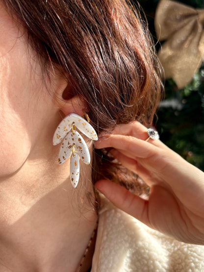 Boucles d'oreilles ORPHÉE - Black & White