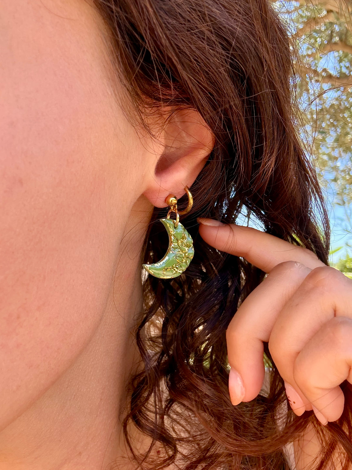Boucles d'oreilles LUNA