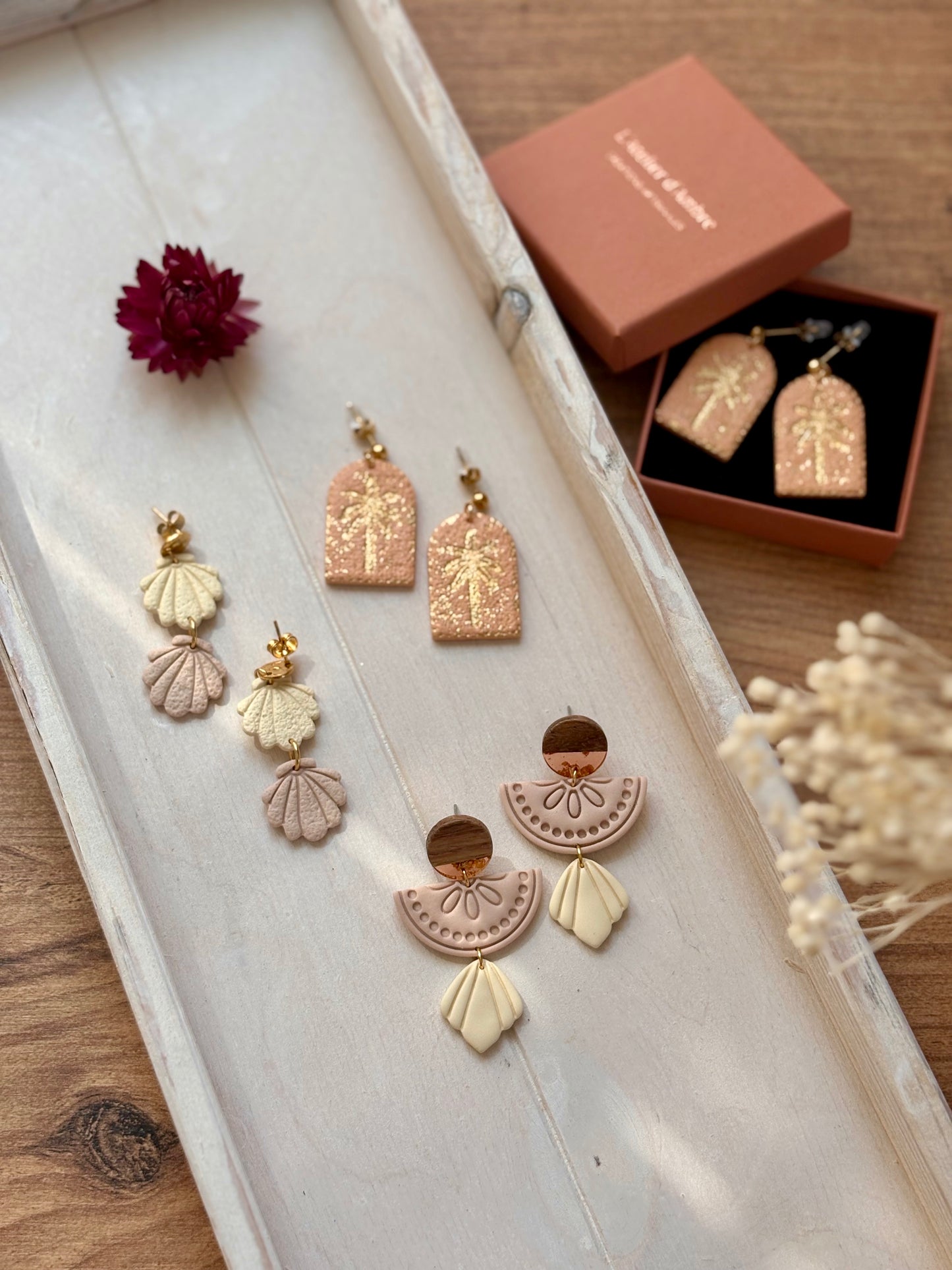Boucles d'oreilles PALMA