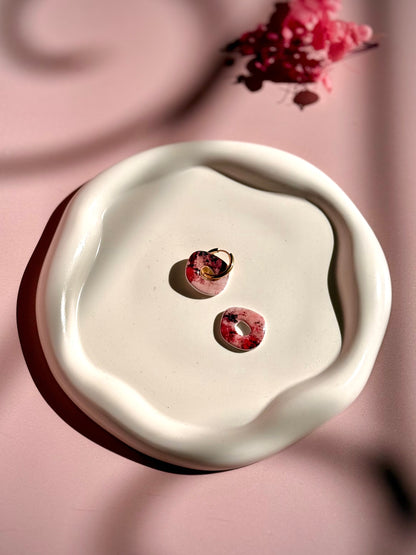 Pampilles Interchangeables Fleuries roses