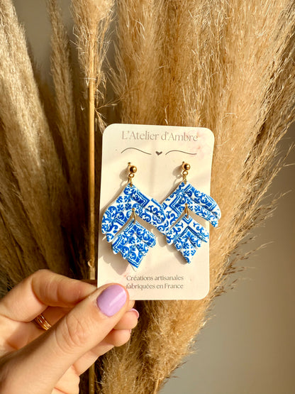 Boucles d'oreilles LAZIO