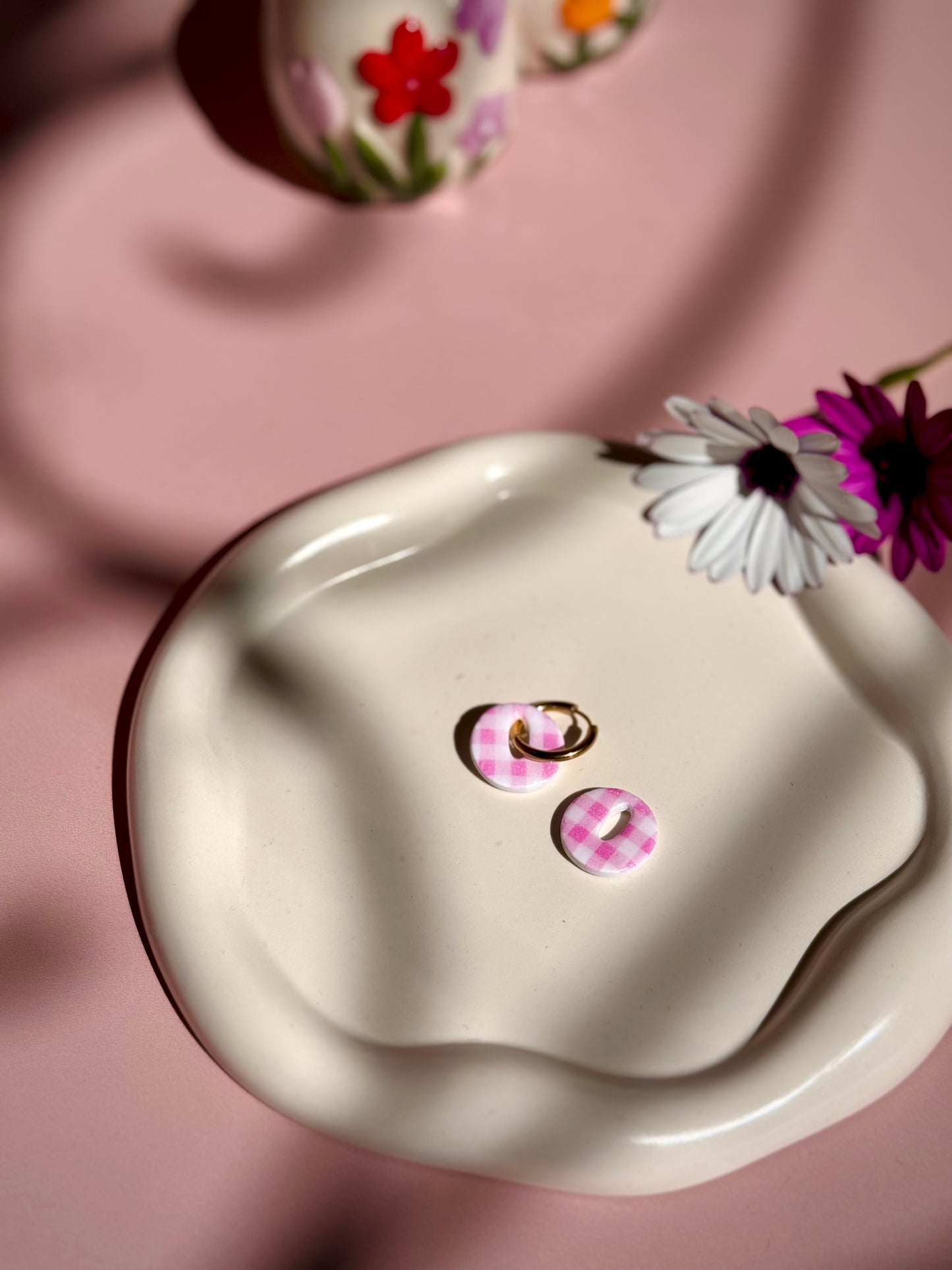 Pampilles Interchangeables VICHY rose
