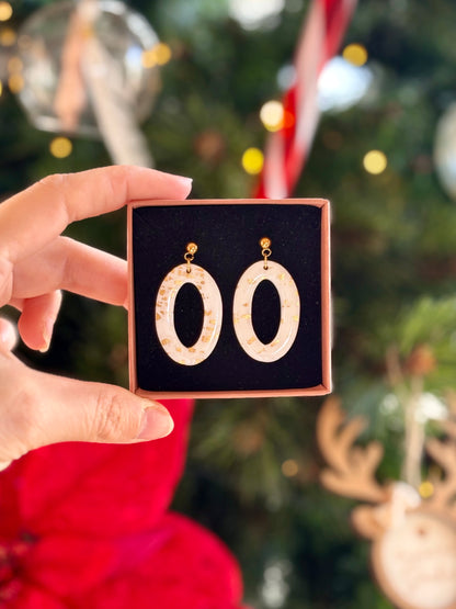 Boucles d'oreilles MARILYN - Black & White