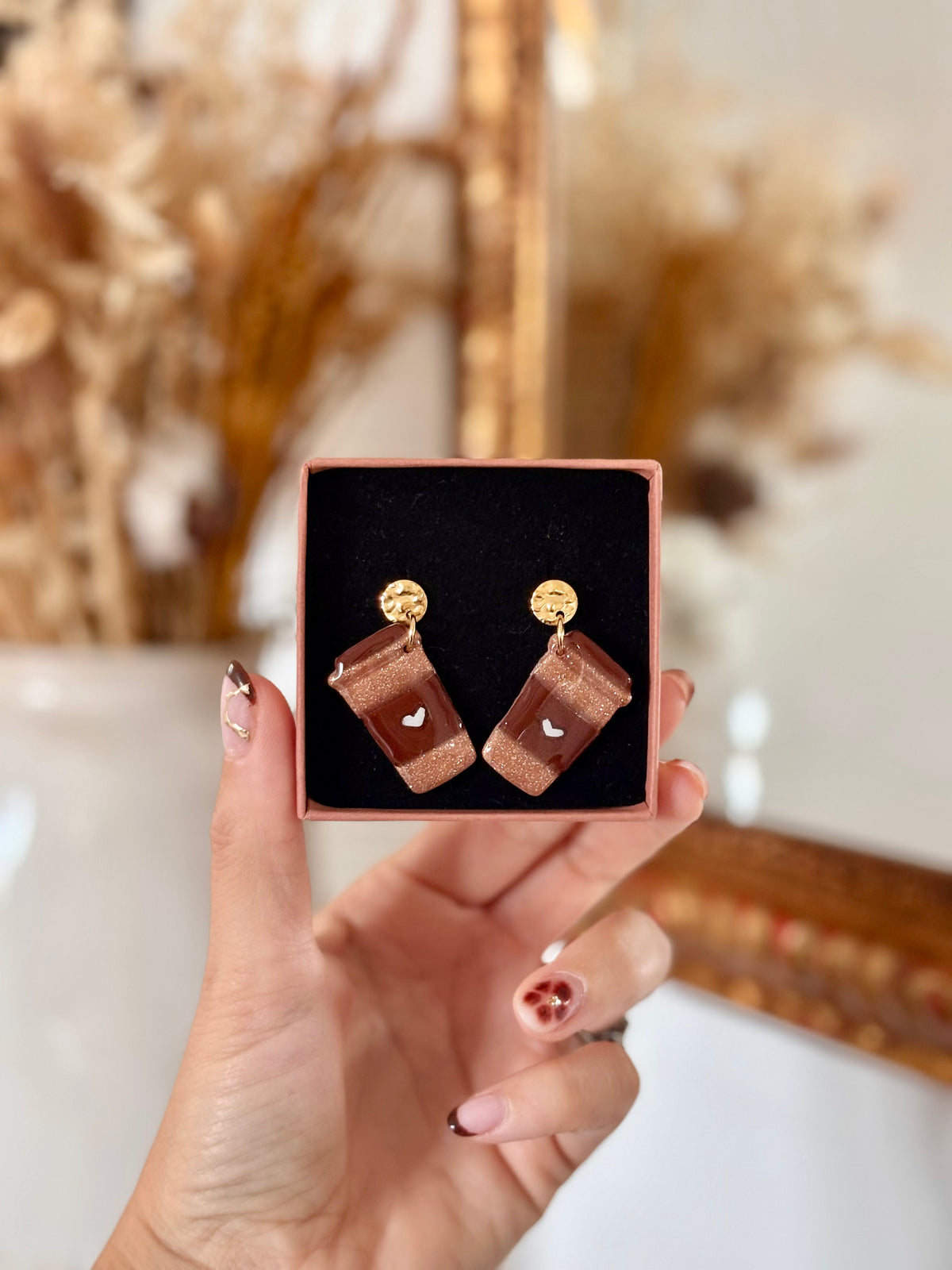 Boucles d'oreilles MUG