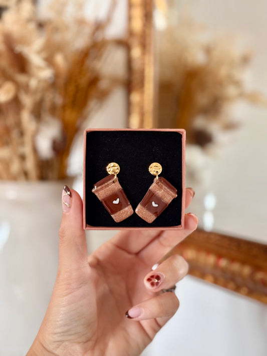 Boucles d'oreilles MUG