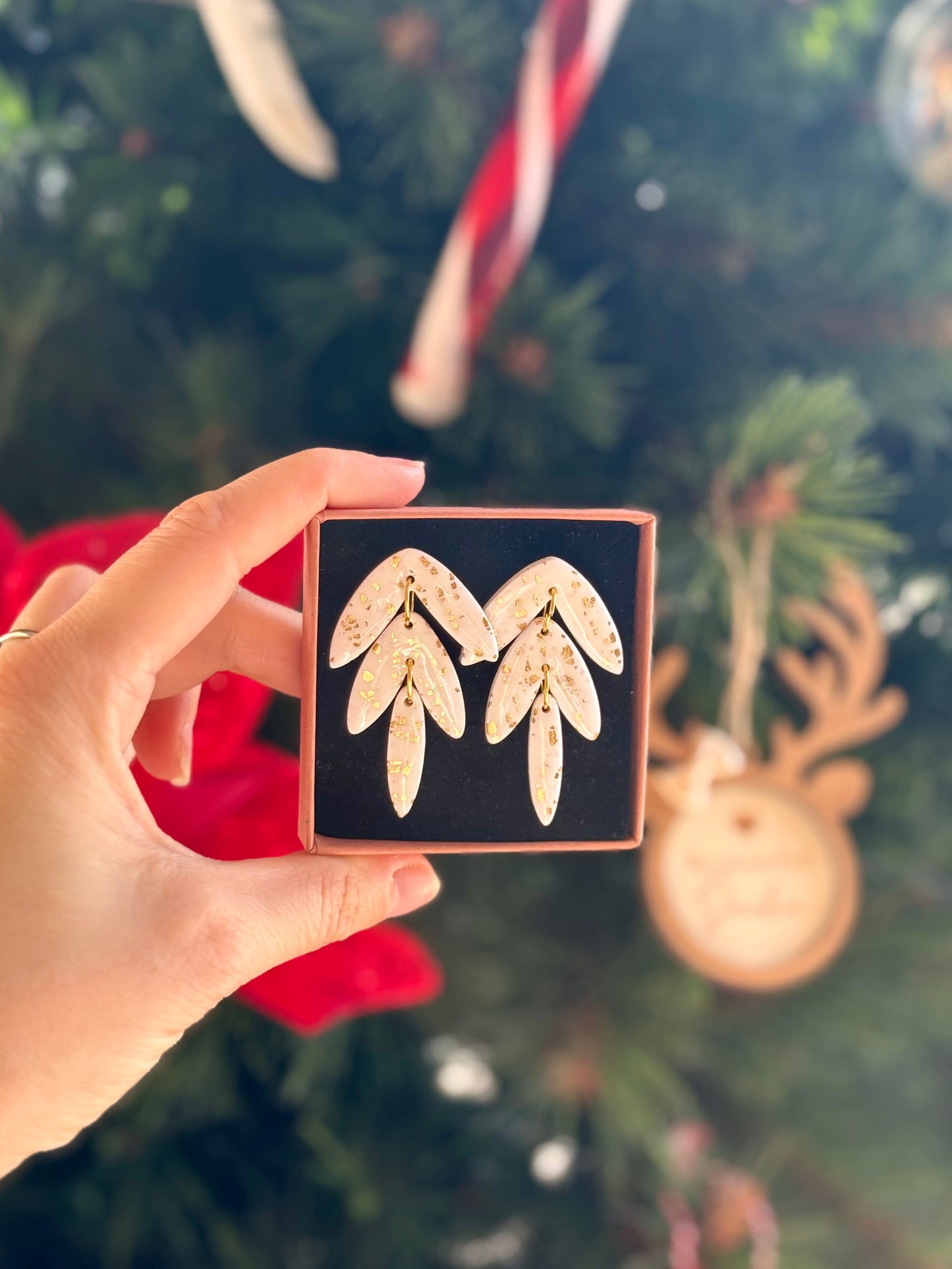 Boucles d'oreilles ORPHÉE - Black & White