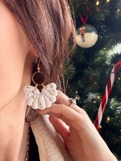 Boucles d'oreilles NEELA - Black & White