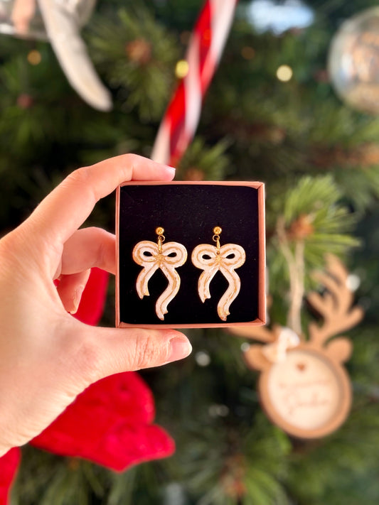 Boucles d'oreilles JENNA - Black & White