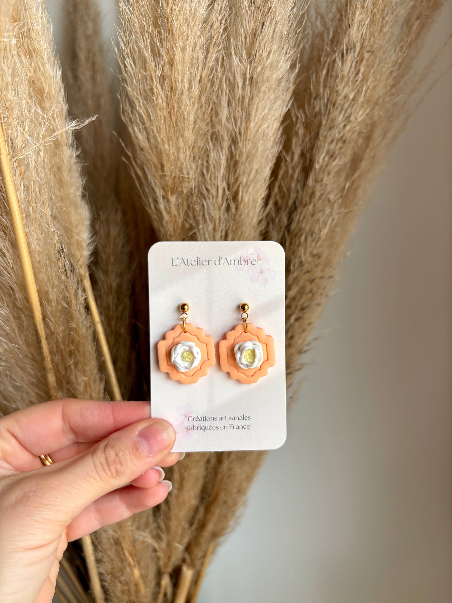 Boucles d'oreilles FLORA