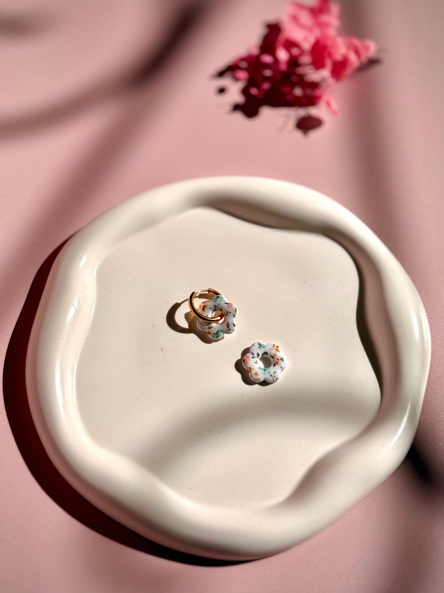 Pampilles Interchangeables Fleuries colorées