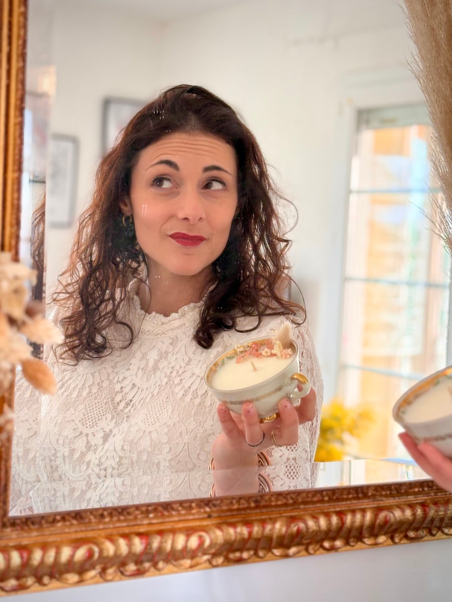 Bougie Fleurie LES PRÉCIEUSES